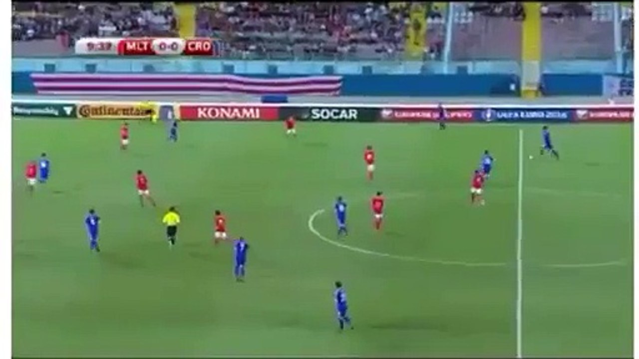 All Goals & Highlights - Malta 0 - 1Croatia Euro Cup Qualification, Group H  13 October 2015 HD