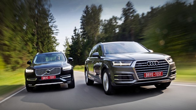 Audi Q7 vs Volvo XC90 — обзор Михаила Петровского