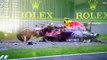 Red Bull Driver Daniil Kvyat Huge Crash in Japanese Grand Prix F1