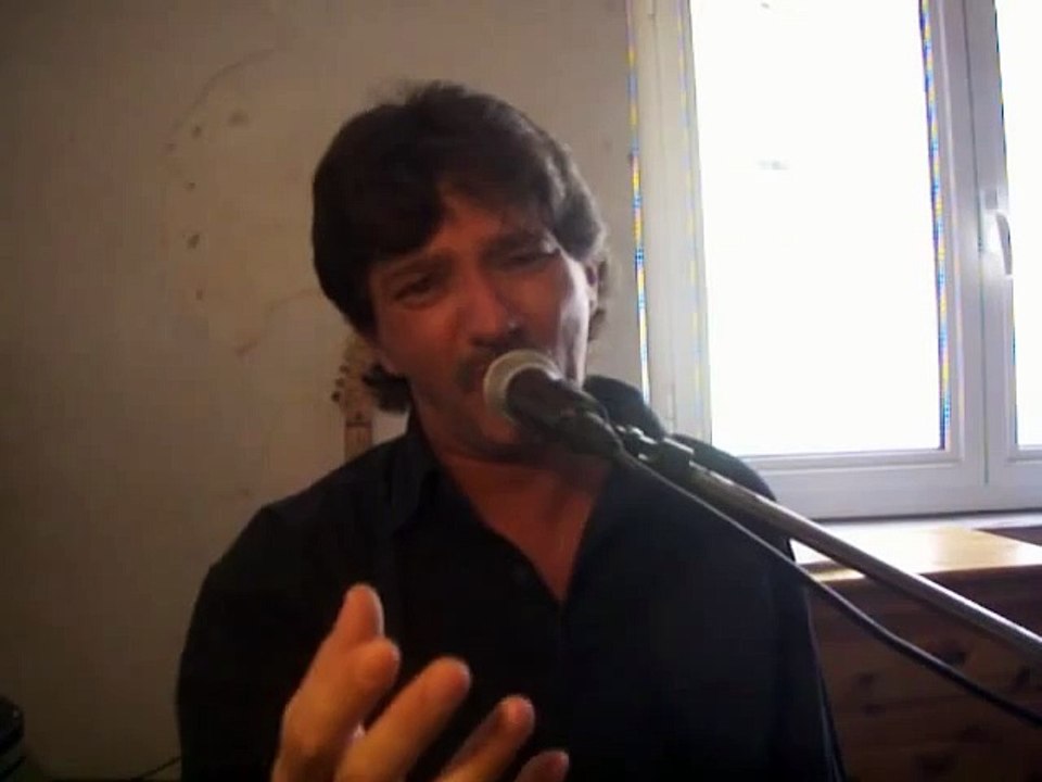Thierry chante Renaud Chanson pour Pierrot aphone