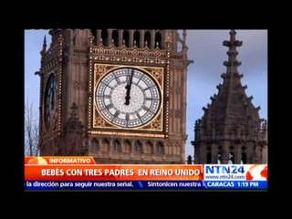 Parlamento británico aprueba reproducción asistida con ADN de tres personas