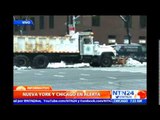 Autoridades alertan sobre una nueva tormenta de nieve en Nueva York