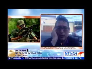 Abogado de Vzla explica el artículo que obliga al Gobierno a responder por su resolución