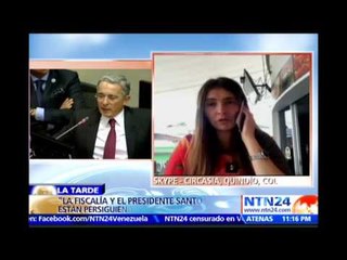 "No hay garantías para ninguna persona que haya estado cerca de Uribe": senadora Paloma Valencia