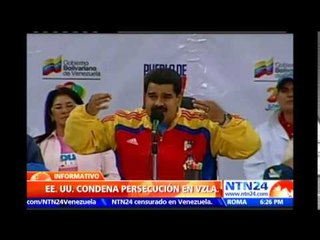 "El Gobierno venezolano usa la justicia para intimidar y perseguir": EE.UU.