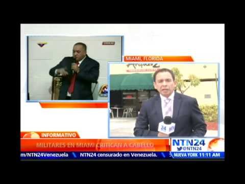 Militares venezolanos en el exilio llaman a las Fuerzas Armadas del país a unirse a la población