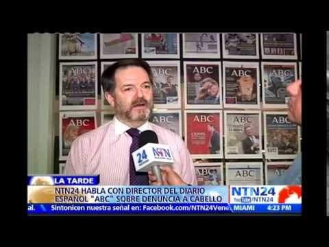 Denuncia sobre Diosdado Cabello por narcotráfico “está más que contrastada”: Director del diario ABC