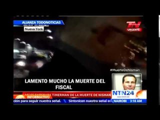 Así reaccionó el canciller argentino Héctor Timerman tras conocer la muerte del fiscal Nisman