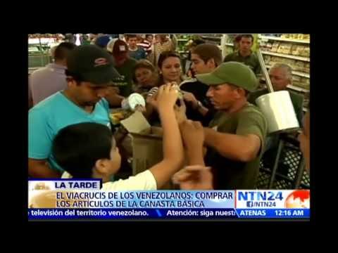 Crónica: Comprar artículos de la canasta familiar, el vía crucis diario de los venezolanos