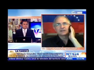 "El problema no sería grave para Vzla si hubiese un modelo económico viable": Antonio Ledezma