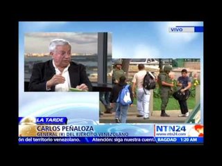 "Alto Mando de las FF.MM. de Vzla se reunió con Maduro y le pidió soluciones": general (r) Peñaloza