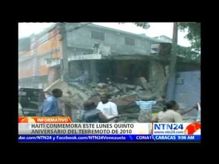 Haití conmemora el quinto aniversario del devastador terremoto en medio de manifestaciones