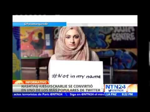 Hashtag #JeSuisCharlie en apoyo a víctimas de ataque a Charlie Hebdo llega a cinco millones de tuits