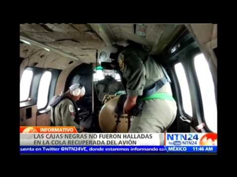 Sección de la cola del avión de AirAsia reflotada no contiene las cajas negras