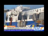 Elevadas temperaturas en el ferry “Norman Atlantic” impide que sea registrado por el momento