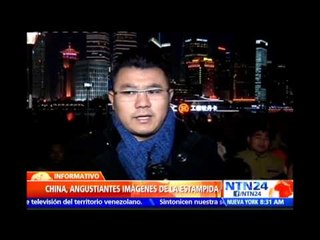 Revelan nuevas imágenes de trágica estampida humana que acabó con la vida de 36 personas en Shanghái