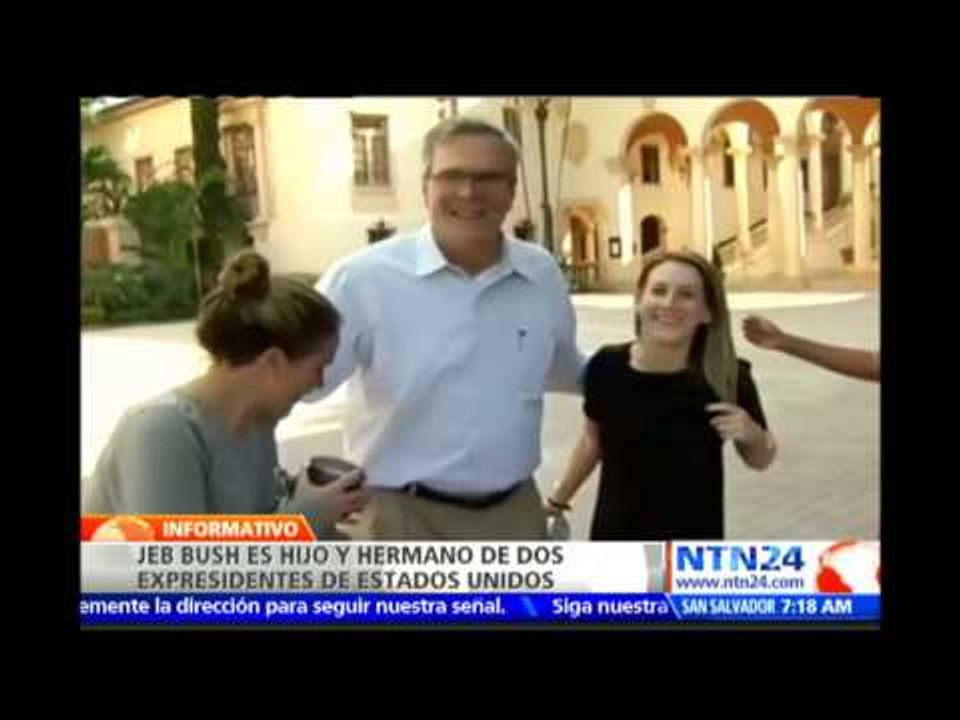 Jeb Bush, hermano del expresidente George W. Bush, prepara su candidatura presidencial para el 2016
