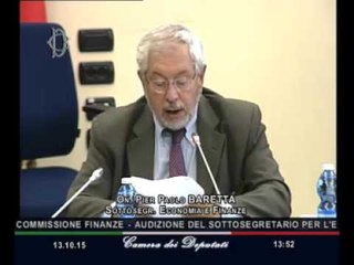 Télécharger la video: Roma - Giochi pubblici, audizione Sottosegretario Baretta (13.10.15)