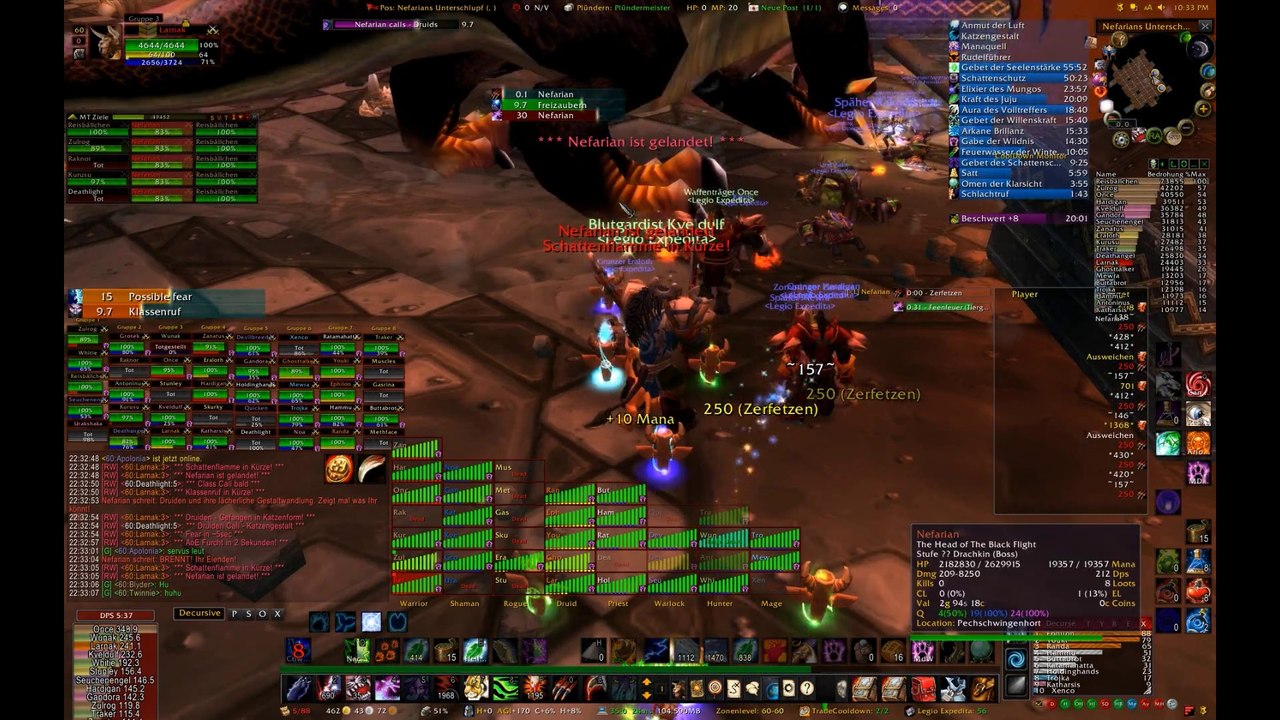 Nefarian firstkill classicserver!