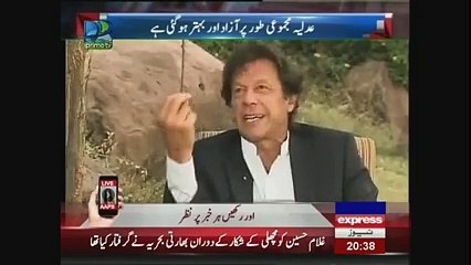 Imran Khan after NA-122 Election Says