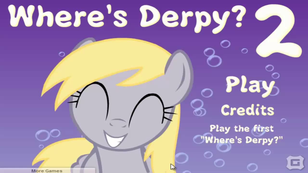 Let's play where's derpy 2 ♥ my little pony | flash | german