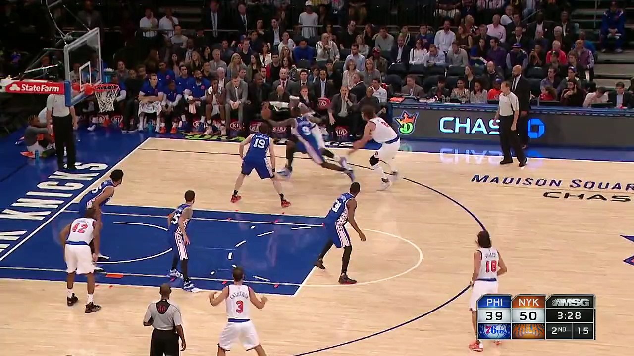 Carmelo Anthony Shakes Bakes and Slams