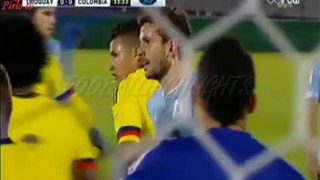 Gol Godin, Uruguay vs Colombia, Eliminatorias 2018