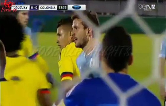 Gol Godin, Uruguay vs Colombia, Eliminatorias 2018