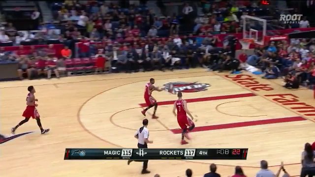 Sam Dekker Throws Down the Oop off a Bounce Pass