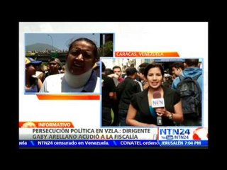 Continúa persecución política en Venezuela: Dirigente Gaby Arellano es citada en la Fiscalía