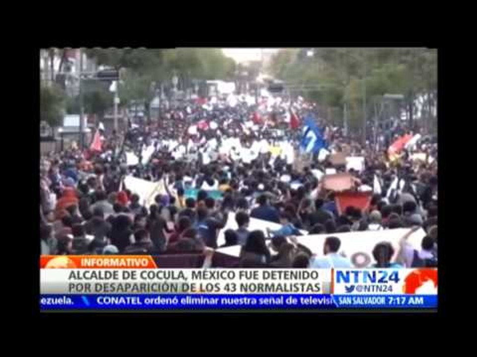 Autoridades capturan de forma preventiva al alcalde de Cocula por desaparición de estudiantes