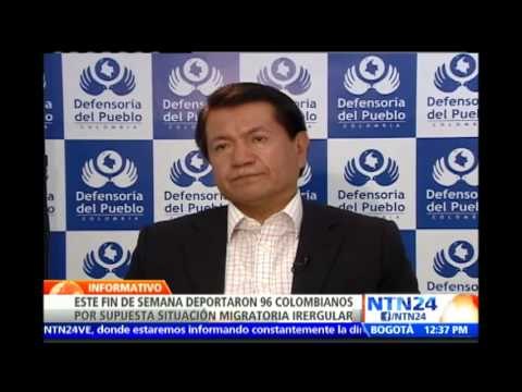 Defensor del Pueblo denuncia que varios colombianos deportados de Vzla han sufrido malos tratos