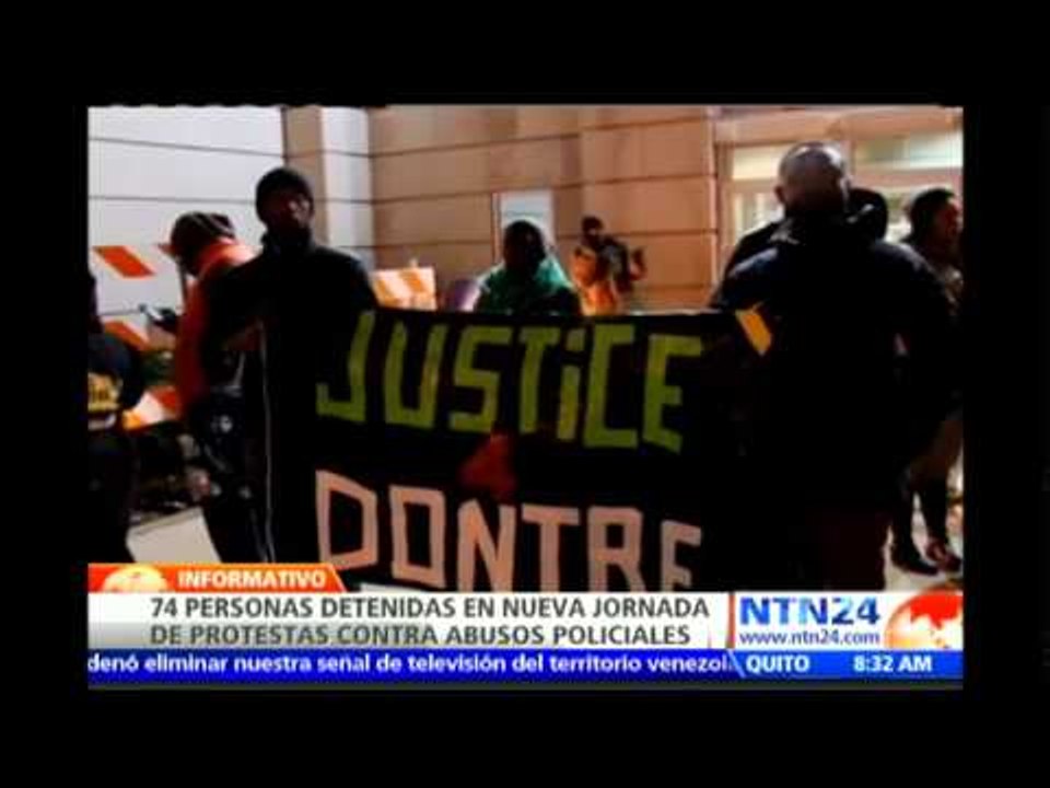Autoridades detienen a 74 personas en protestas contra abusos policiales y racismo en EE.UU.