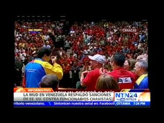 “La MUD respalda cualquier parlamento en el mundo que castigue a violadores de DD.HH”: Jesús T.