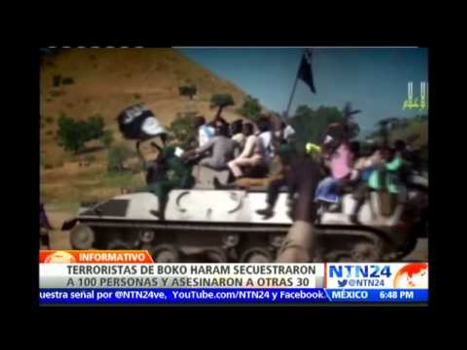 Supuestos insurgentes de Boko Haram secuestran a por lo menos 185 mujeres y niños en Nigeria