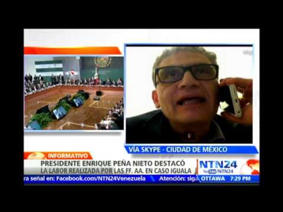 "Hechos como los ocurridos en Iguala, revelan la fragilidad de las instituciones": José Ortega