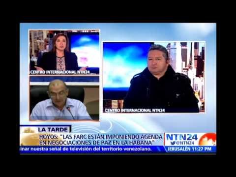 “Las FARC están imponiendo la agenda en los diálogos de paz de La Habana”: Herbin Hoyos