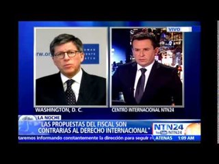 “Justicia transicional es un eufemismo para esconder una intención de impunidad”: director de HRW