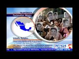 “siguen dando agresiones contra las manifestaciones”: portavoz de estudiantes desaparecidos