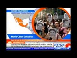 Padre de estudiante desaparecidos en México entrega declaraciones sobre restos hallados en Cocula