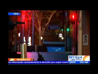 Luego de 16 horas de terror, rehenes que permanecían en café de Sídney fueron liberados