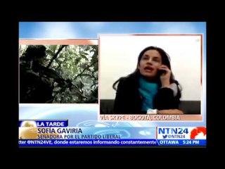 Declaraciones de FARC sobre ataques a civiles son "muy dolorosas" para víctimas: senadora colombiana