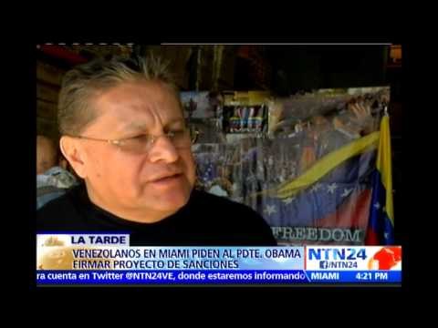 Venezolanos en Miami piden a EE.UU. revelar listado de posibles funcionarios que serán sancionados