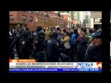 Protestas en EE.UU. dejan una persona herida y al menos seis detenidos