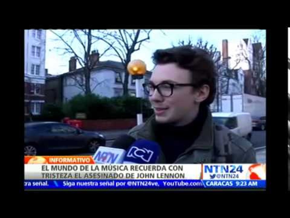 Fanáticos de The Beatles recuerdan con tristeza la muerte de John Lennon en su aniversario 34