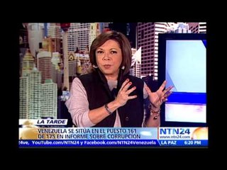 "No es nuevo que Vzla tenga alto índice de percepción de corrupción": directora ejecutiva