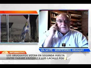 Diputado opositor habla en NTN24 sobre la jornada de votaciones que se adelanta en Uruguay