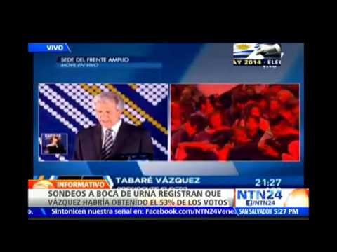 Presidente electo Tabaré Vázquez llama a acuerdo nacional en áreas claves como seguridad y educación