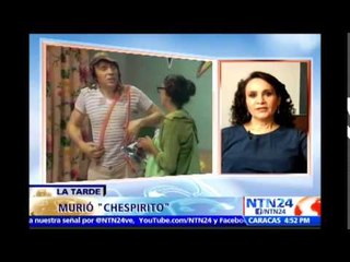 'Chespirito' es y seguirá siendo un artista muy querido en México: senadora del PRD