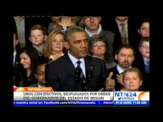 Balance de daños y detenidos en otra jornada de disturbios en Ferguson por el caso Brown